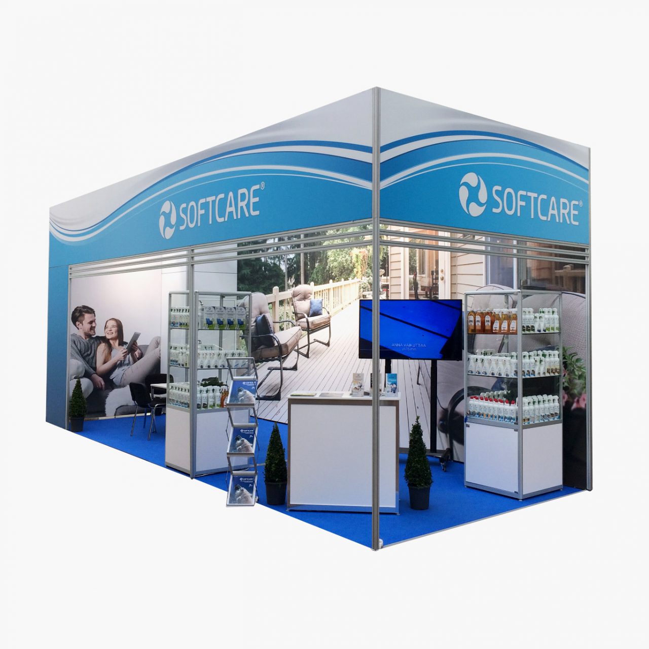 Exhibition stand for Soft Protector Oy