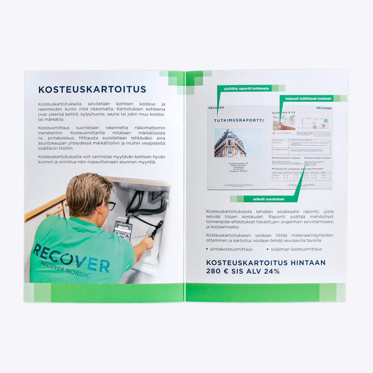 Brochure for Recover Nordic Oy