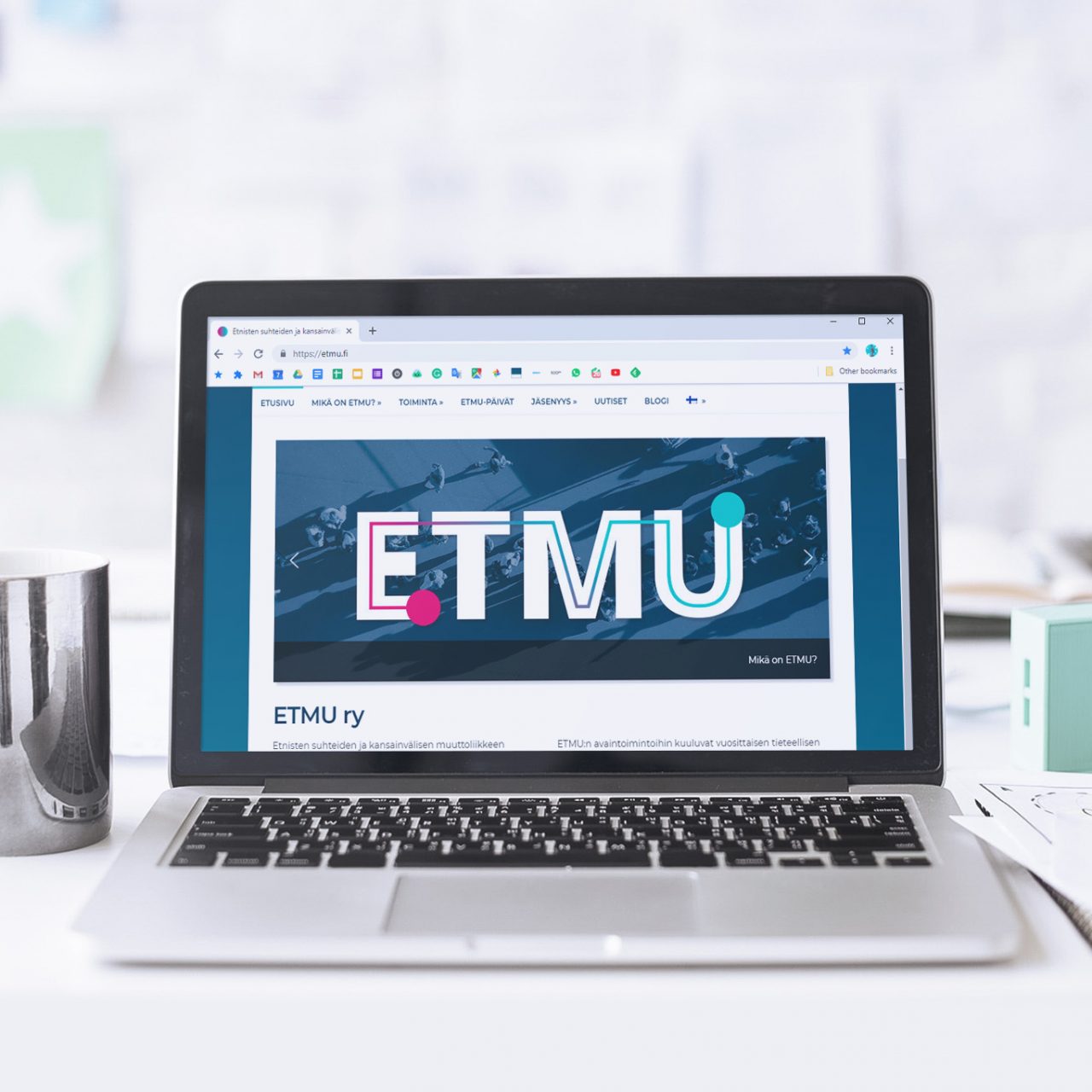Website for ETMU ry