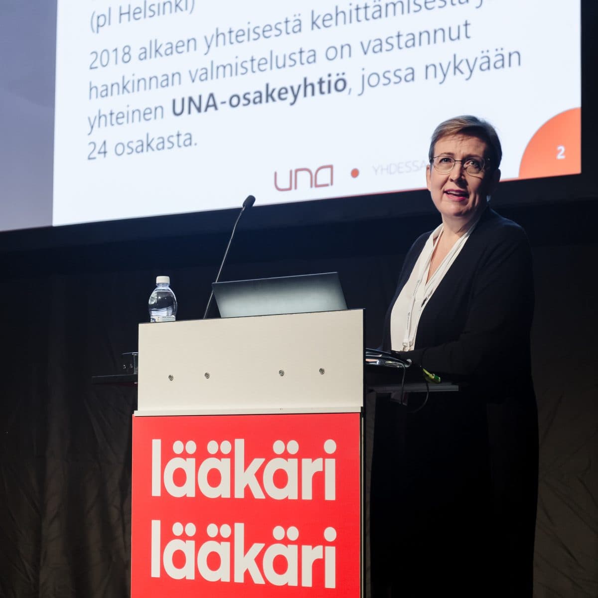 Speaker at the conference