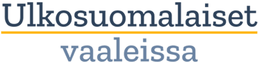 Logo Ulkosuomalaiset Vaaleissa
