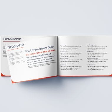 Brand Book Style Guide Design