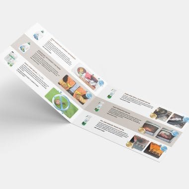 Horizontal Landscape Product Catalogue Design