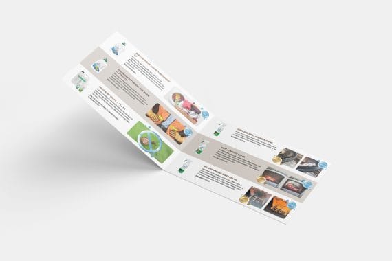 Horizontal Landscape Product Catalogue Design
