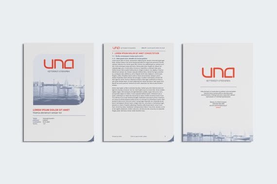 Branded Microsoft Word Document Template Design