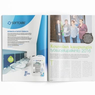 Custom Magazine Ad Design Half-page