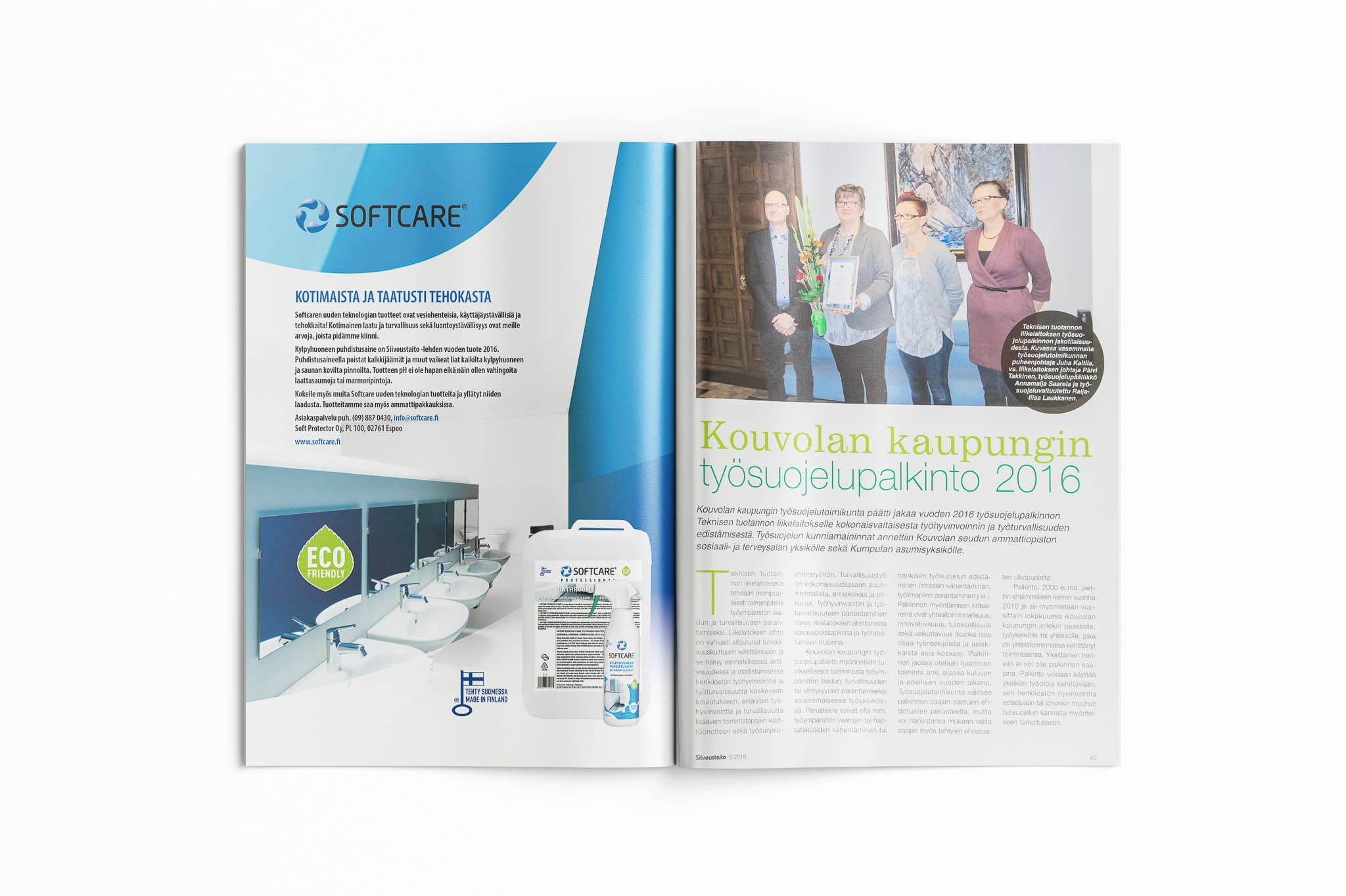 Custom Magazine Ad Design Half-page