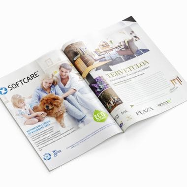 Custom Magazine Ad Design Half-page