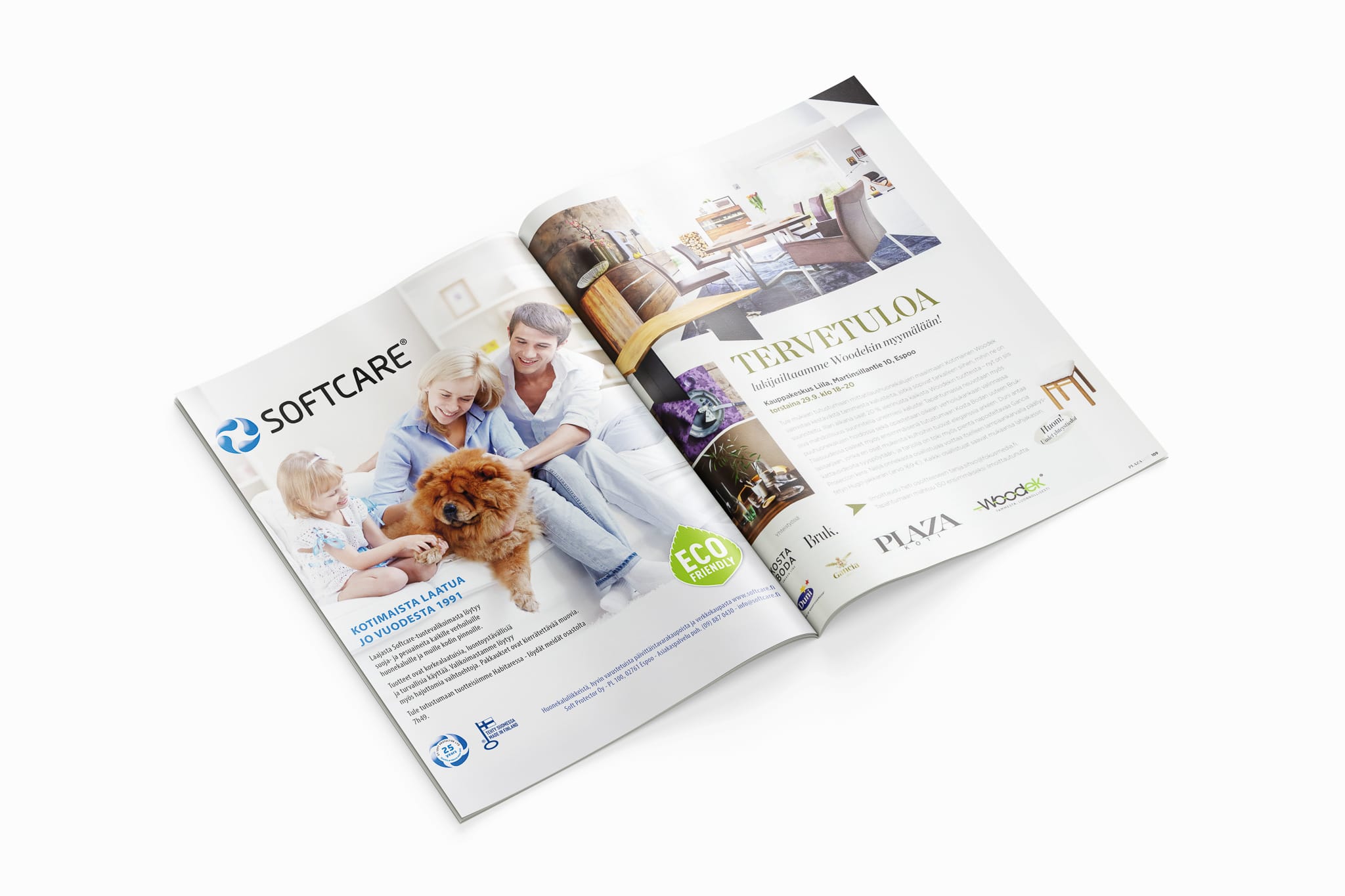 Custom Magazine Ad Design Half-page