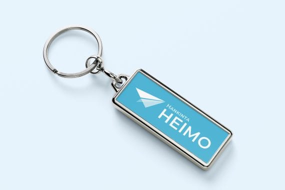 Branded Keychain Promotional Gift with Logo Print