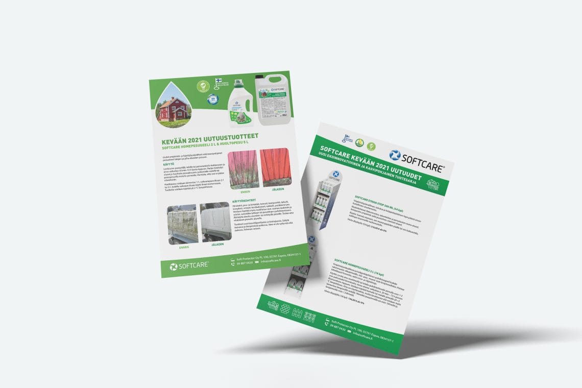 Product A4 Leaflet Print Design
