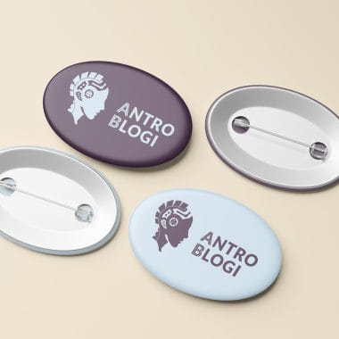 Branded Pins with Logo Print