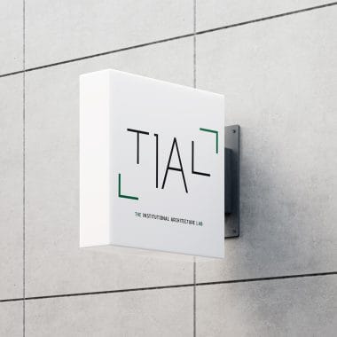 Logo Design Custom Building Exterior Sign