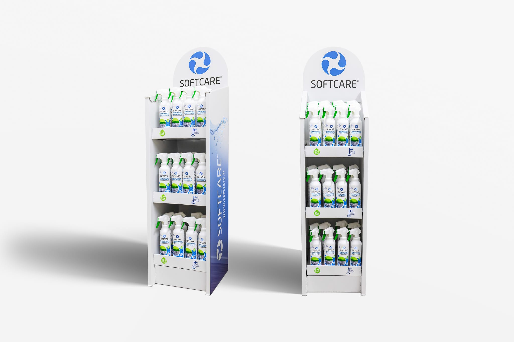 REusable Eco-Friendly Cardboard Product Display with Branding