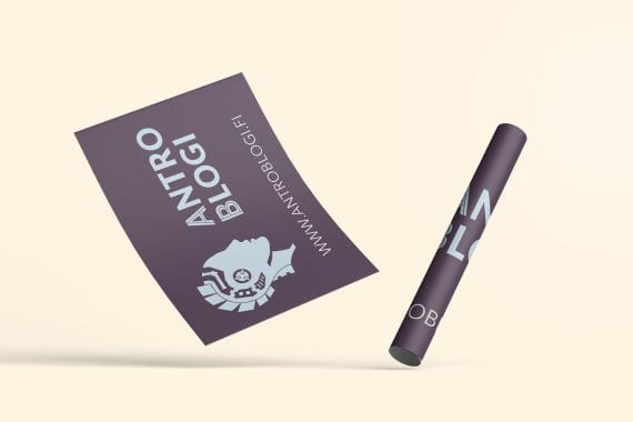 Poster Print Design with Logo