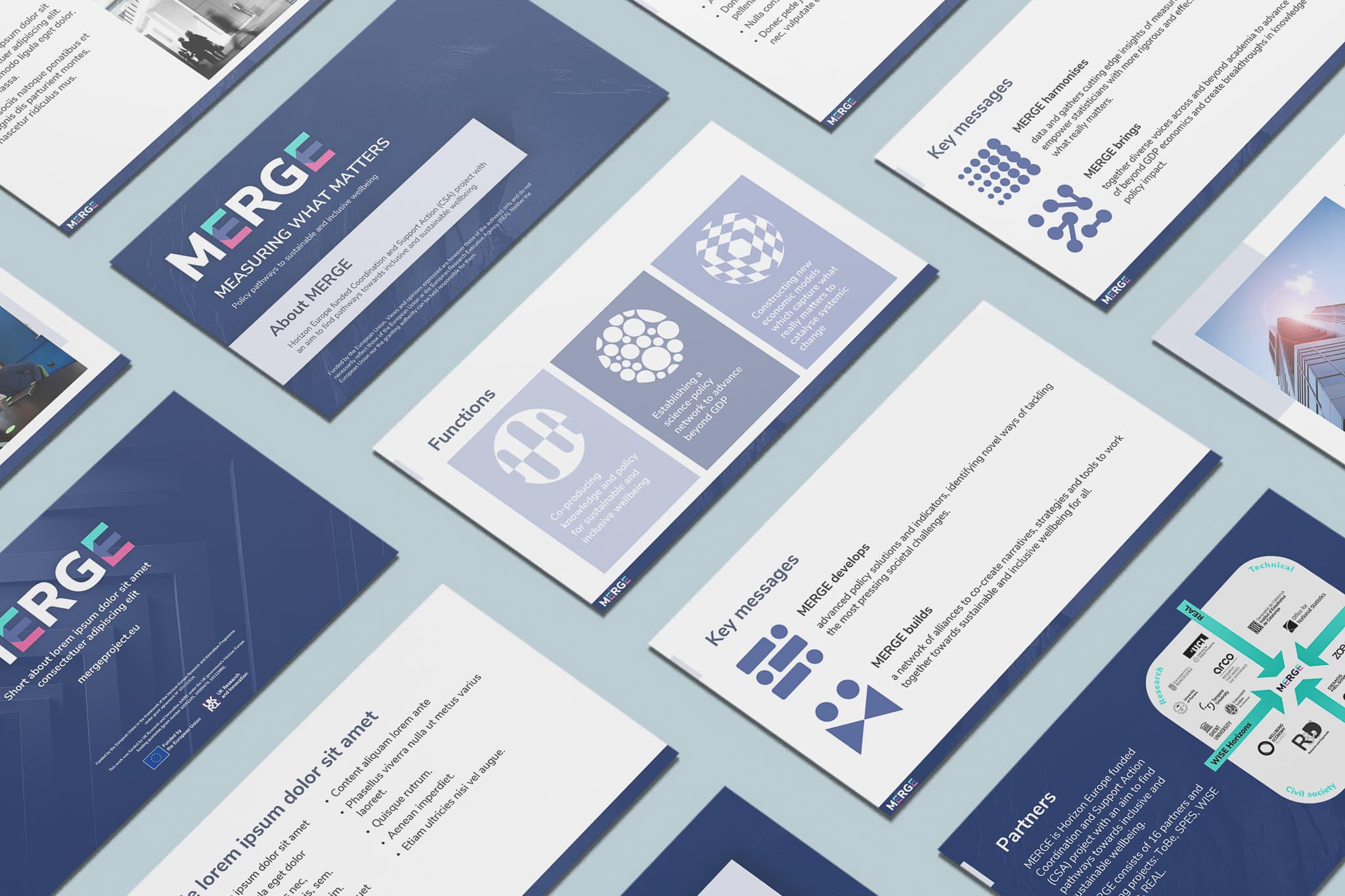 Branded Microsoft PowerPoint Presentation Template Design
