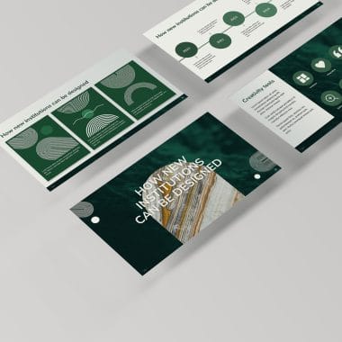 Branded Microsoft PowerPoint Presentation Template Design