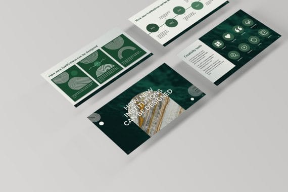 Branded Microsoft PowerPoint Presentation Template Design