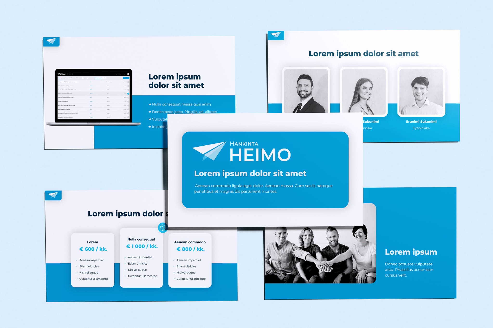 Branded Microsoft PowerPoint Presentation Template Design