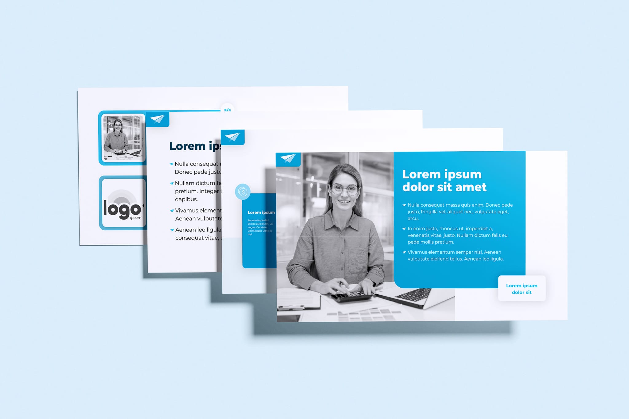 Branded Microsoft PowerPoint Presentation Template Design