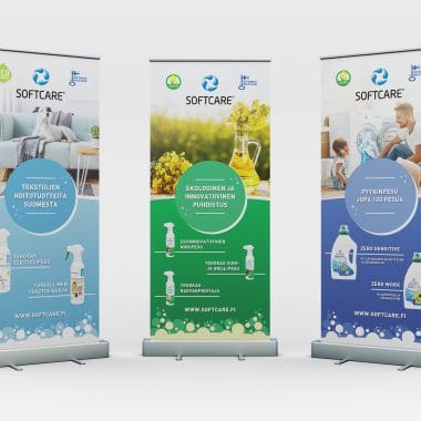 Custom Roll-up Promo Banner Prints