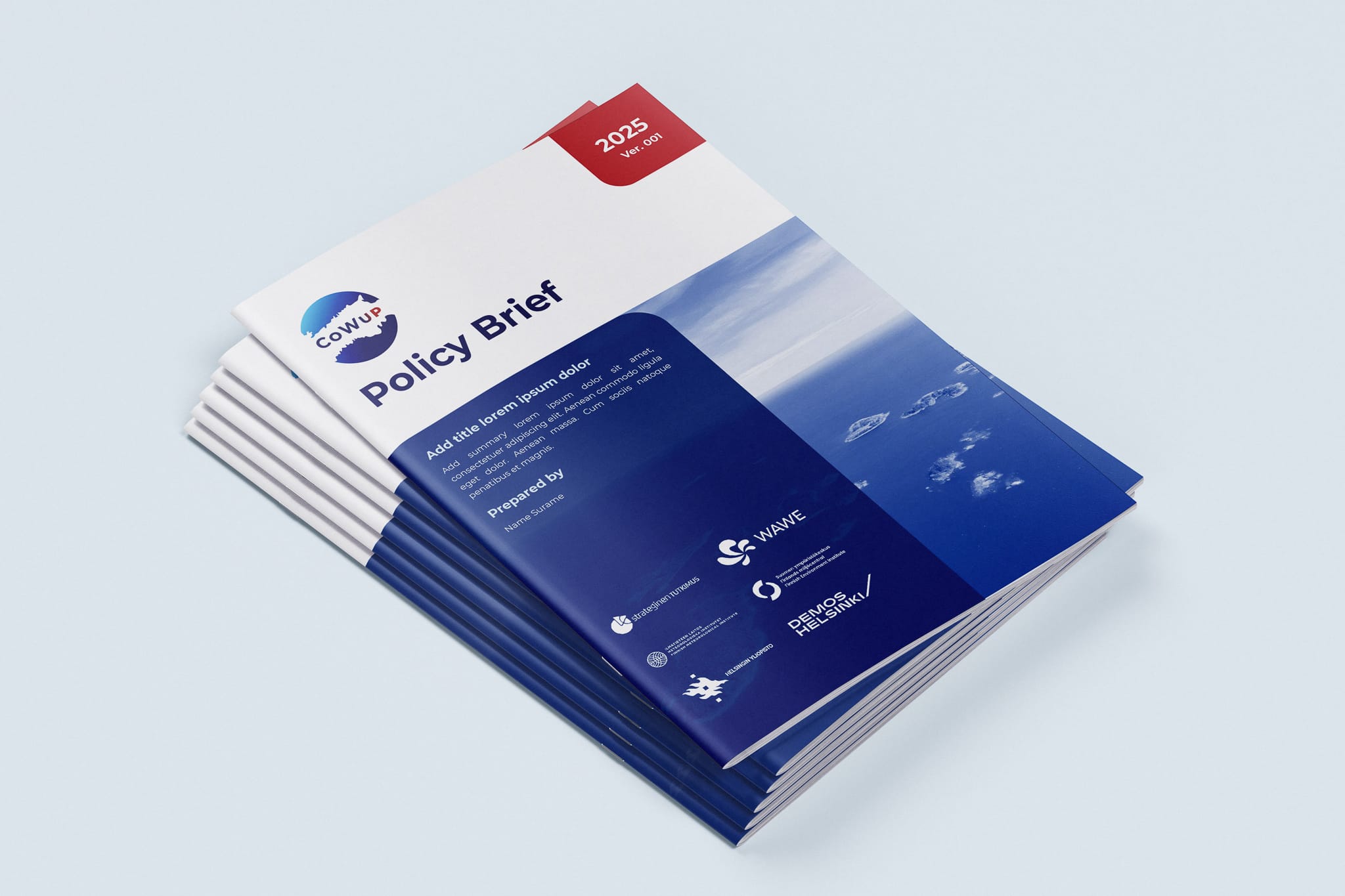 Branded Microsoft Word Document Template Design