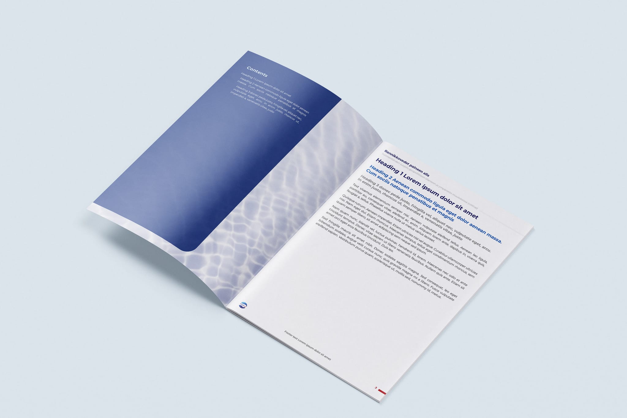 Branded Microsoft Word Document Template Design