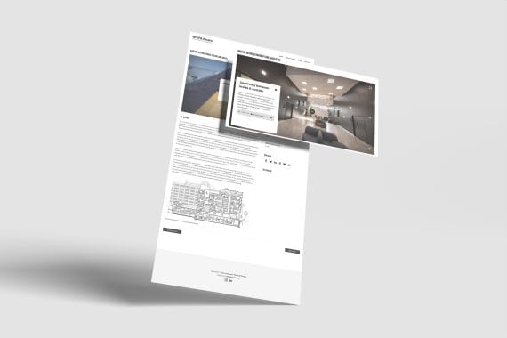 Mockup of Responsive Modern WordPress Web Pages