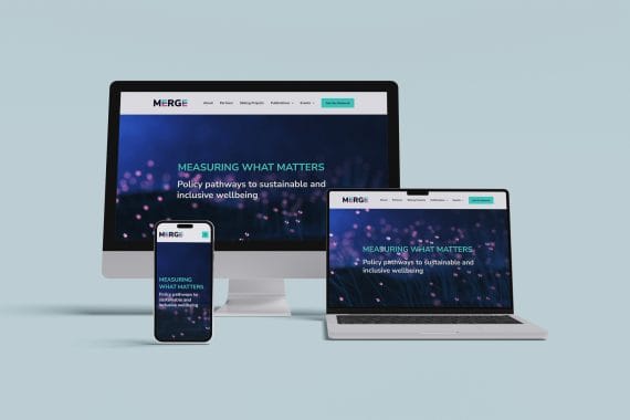 Mockup of Responsive Modern WordPress Website on Multiple Screens Desktop Laptop and Mobile