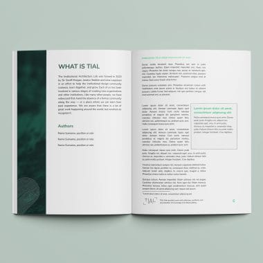 Branded Microsoft Word Document Template Design