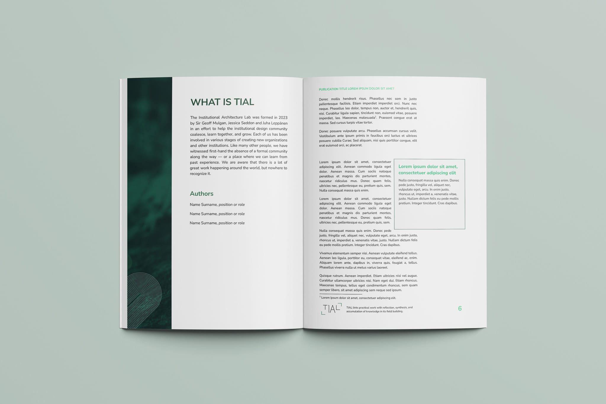 Branded Microsoft Word Document Template Design