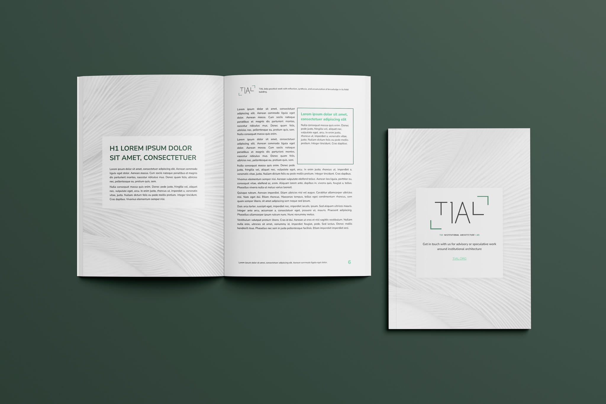 Branded Microsoft Word Document Template Design