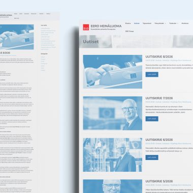 Mockup of Responsive Modern WordPress Web Pages