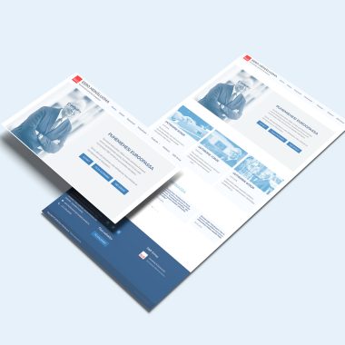 Mockup of Responsive Modern WordPress Web Pages