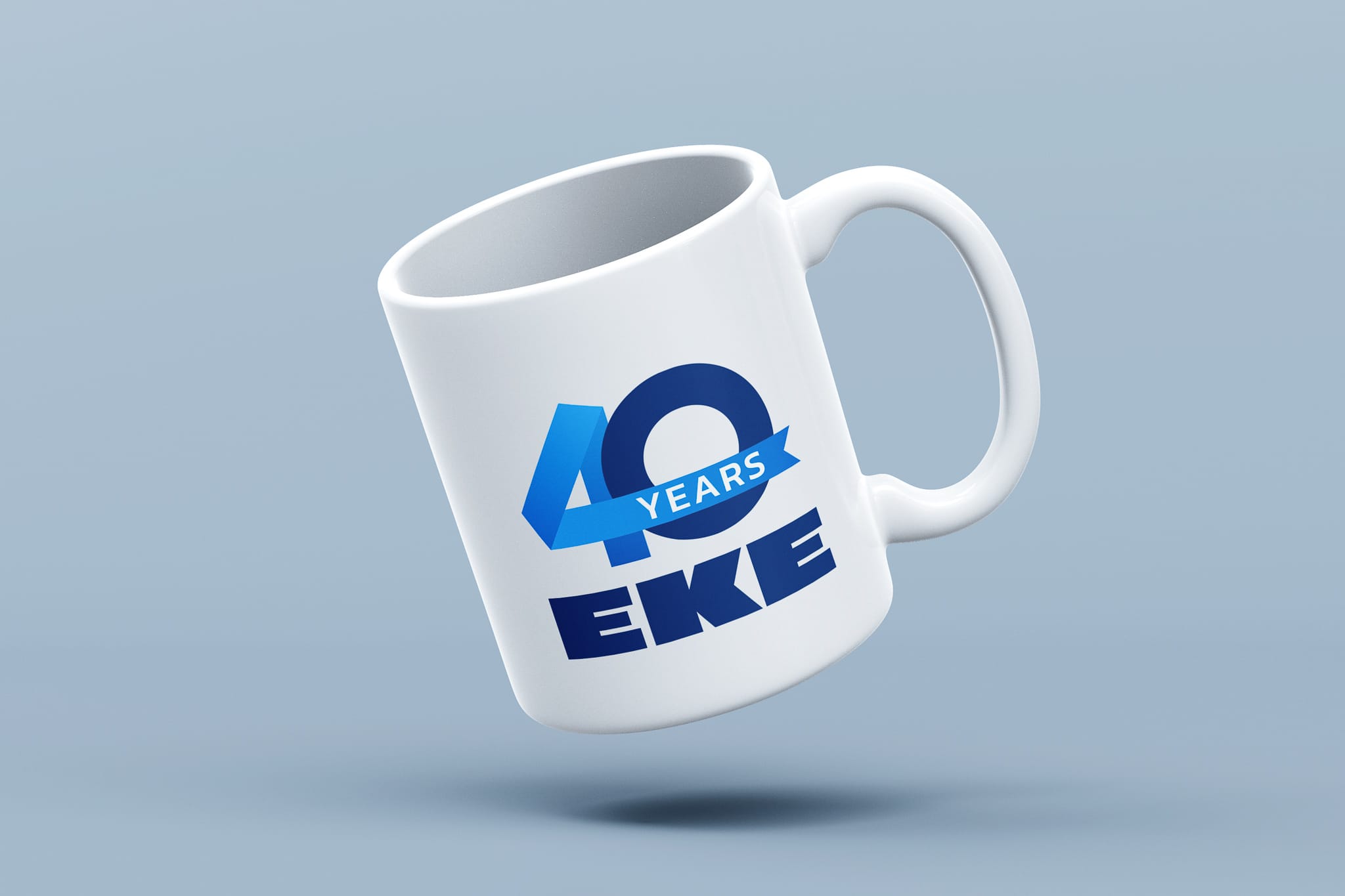 Mug mockup with branding