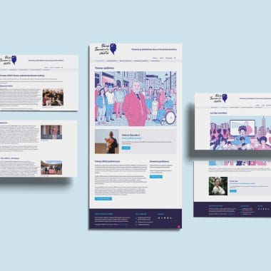Mockup of Responsive Modern WordPress Web Pages