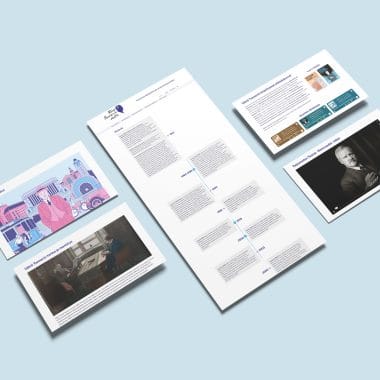 Mockup of Responsive Modern WordPress Web Pages