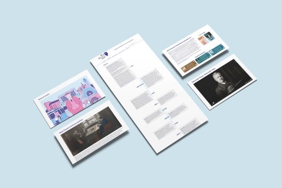 Mockup of Responsive Modern WordPress Web Pages