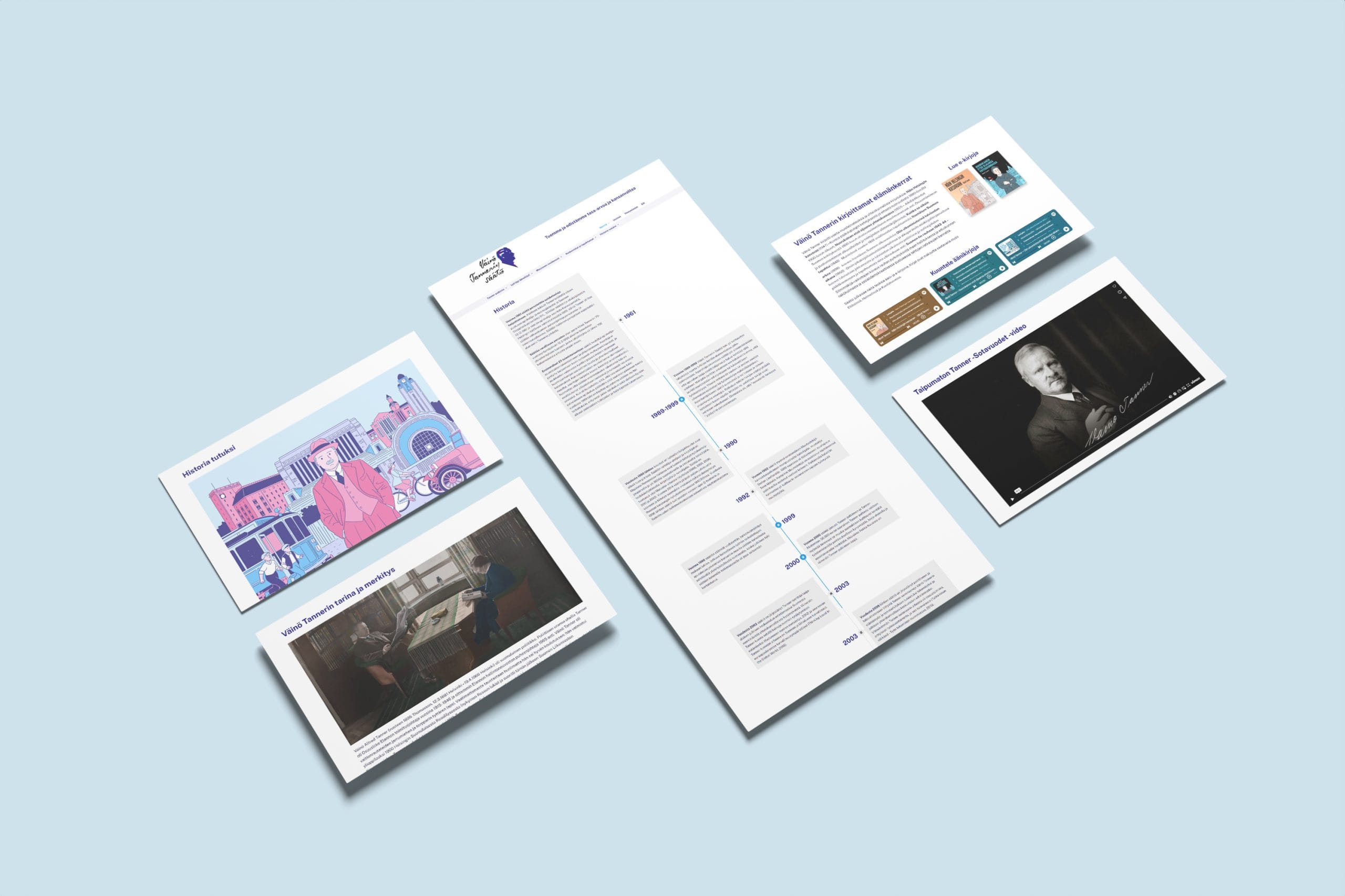 Mockup of Responsive Modern WordPress Web Pages