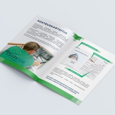 Fold A5 Brochure mockup