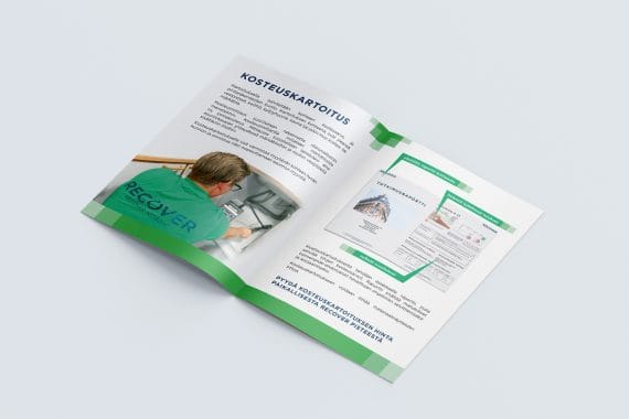 Fold A5 Brochure mockup