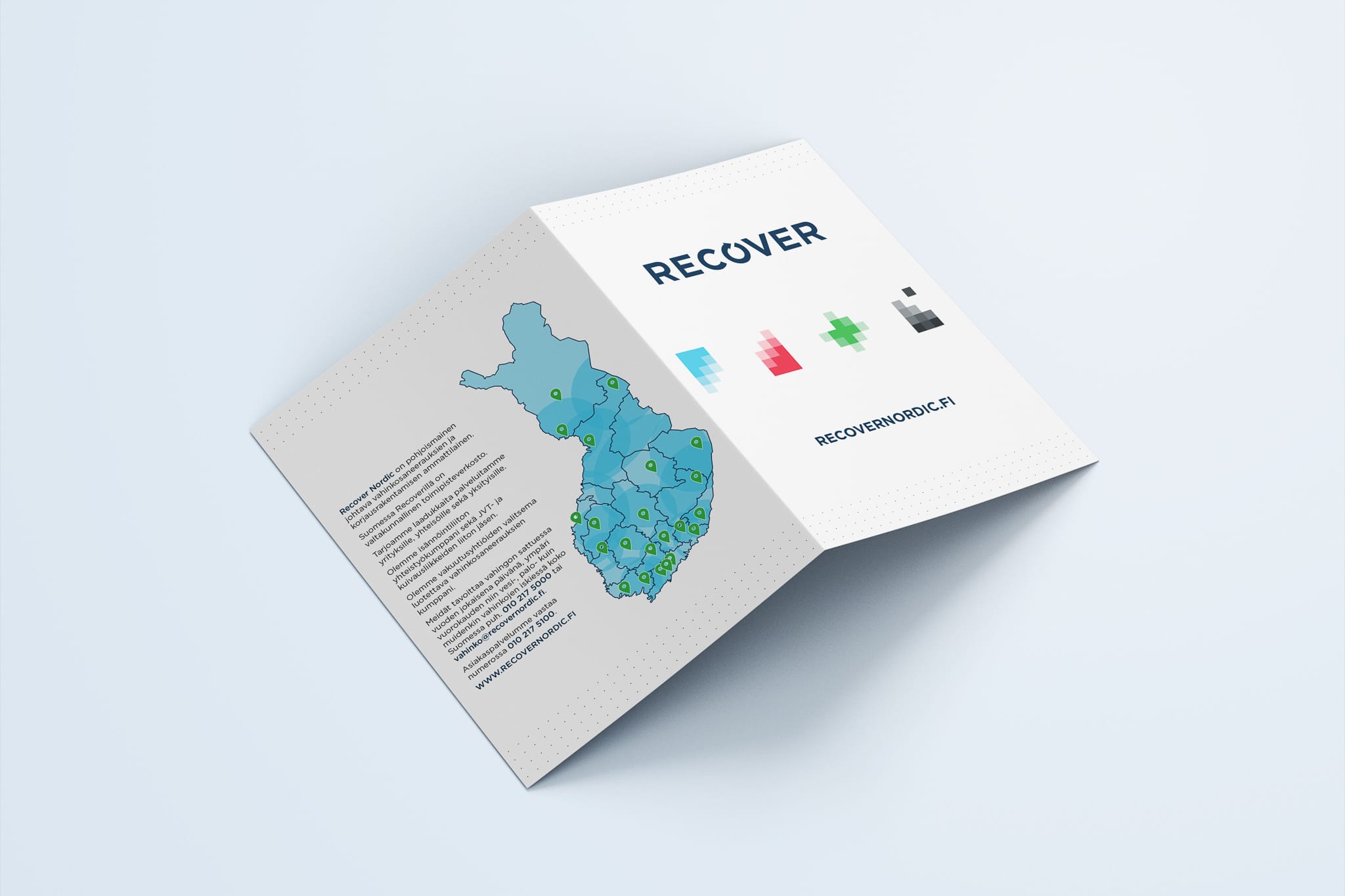 Fold A4 Brochure mockup